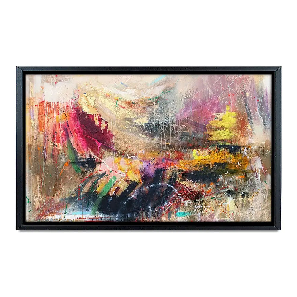 Abstract Story Canvas Print