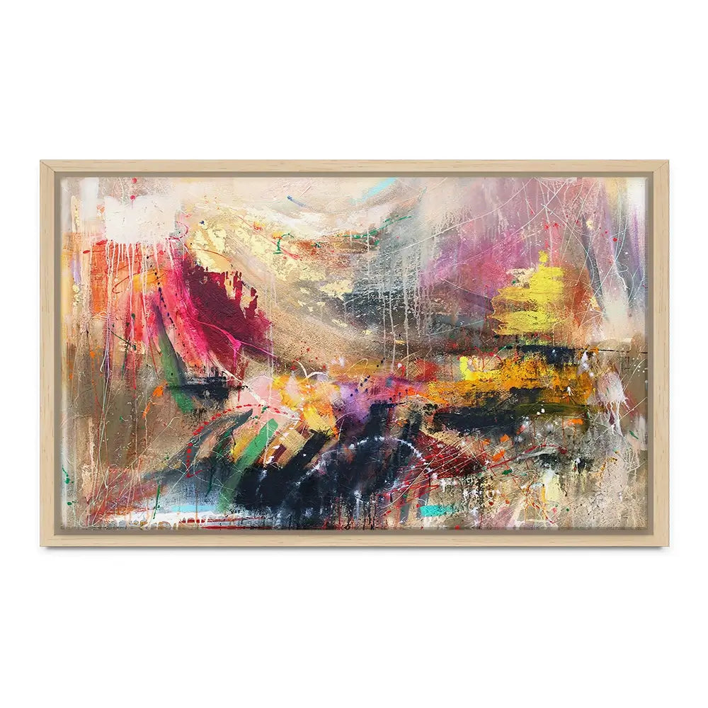 Abstract Story Canvas Print