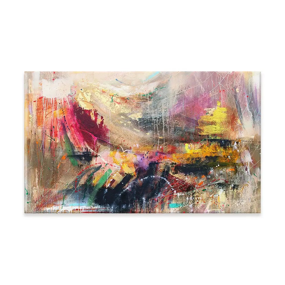 Abstract Story Canvas Print