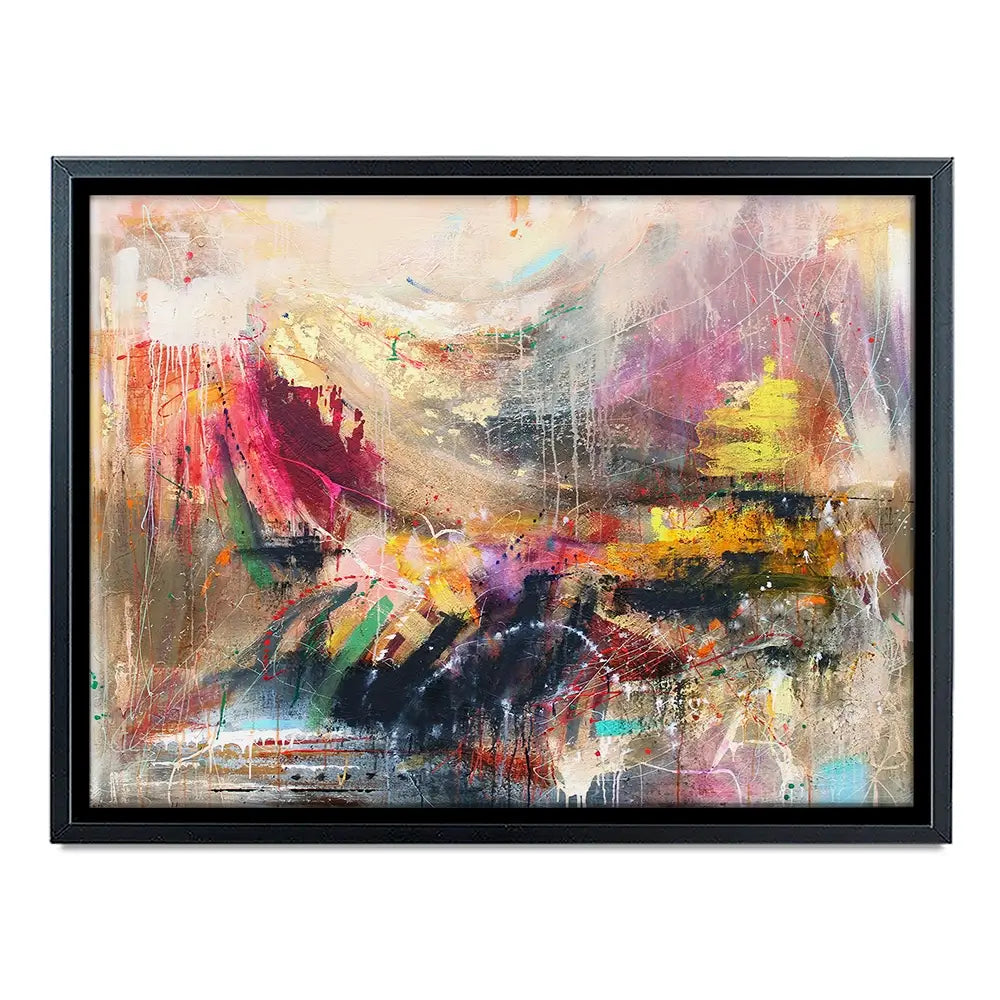 Abstract Story Canvas Print