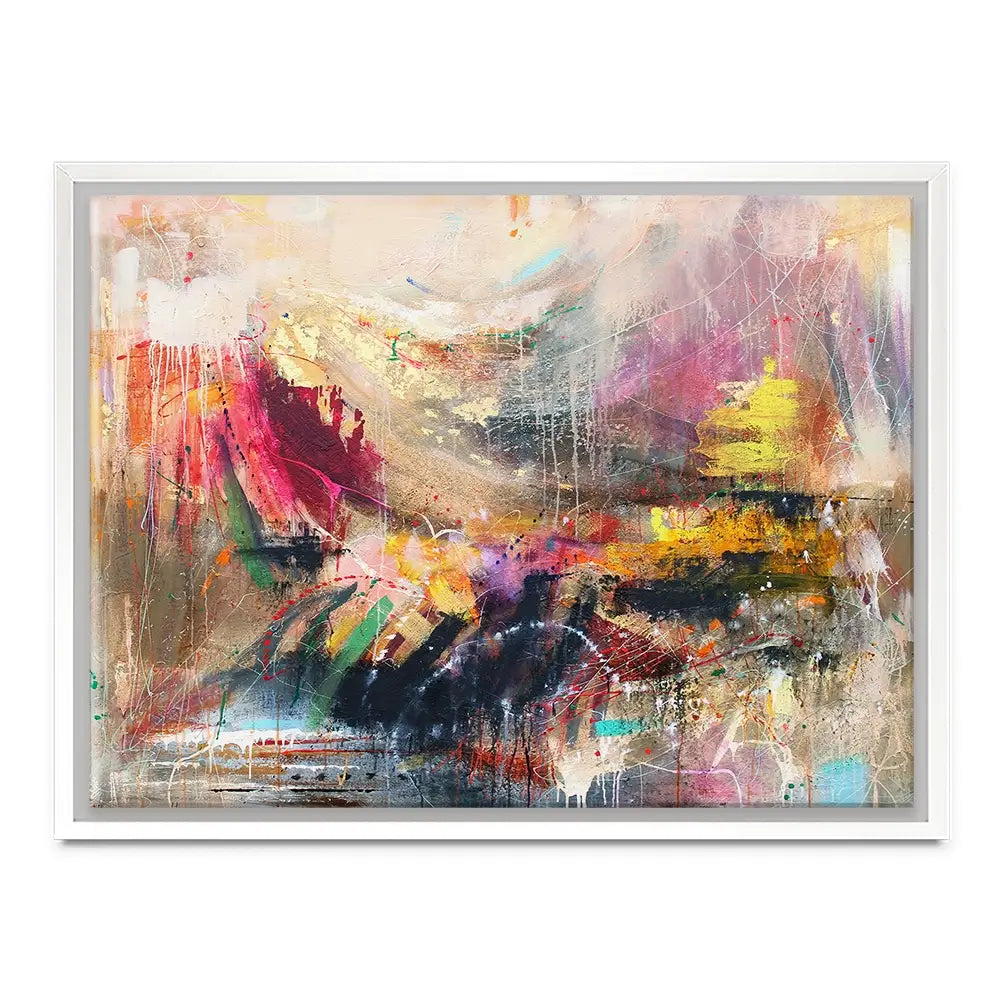 Abstract Story Canvas Print