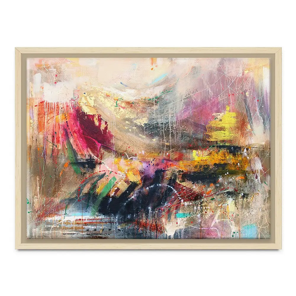 Abstract Story Canvas Print