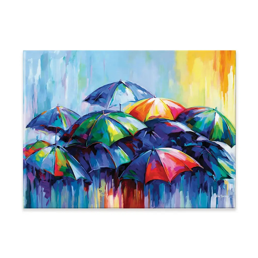 The Rainy Day Blues Canvas Print