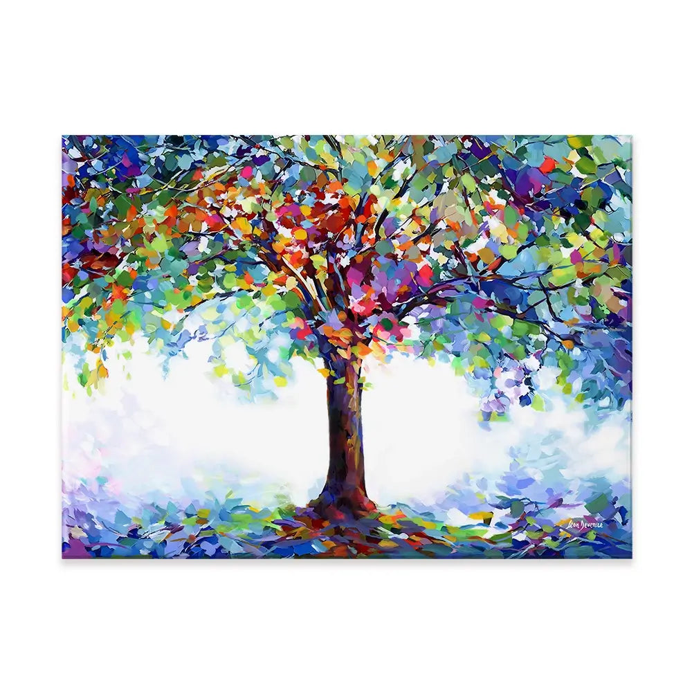 Tree Of Joy And Serenity Canvas Print