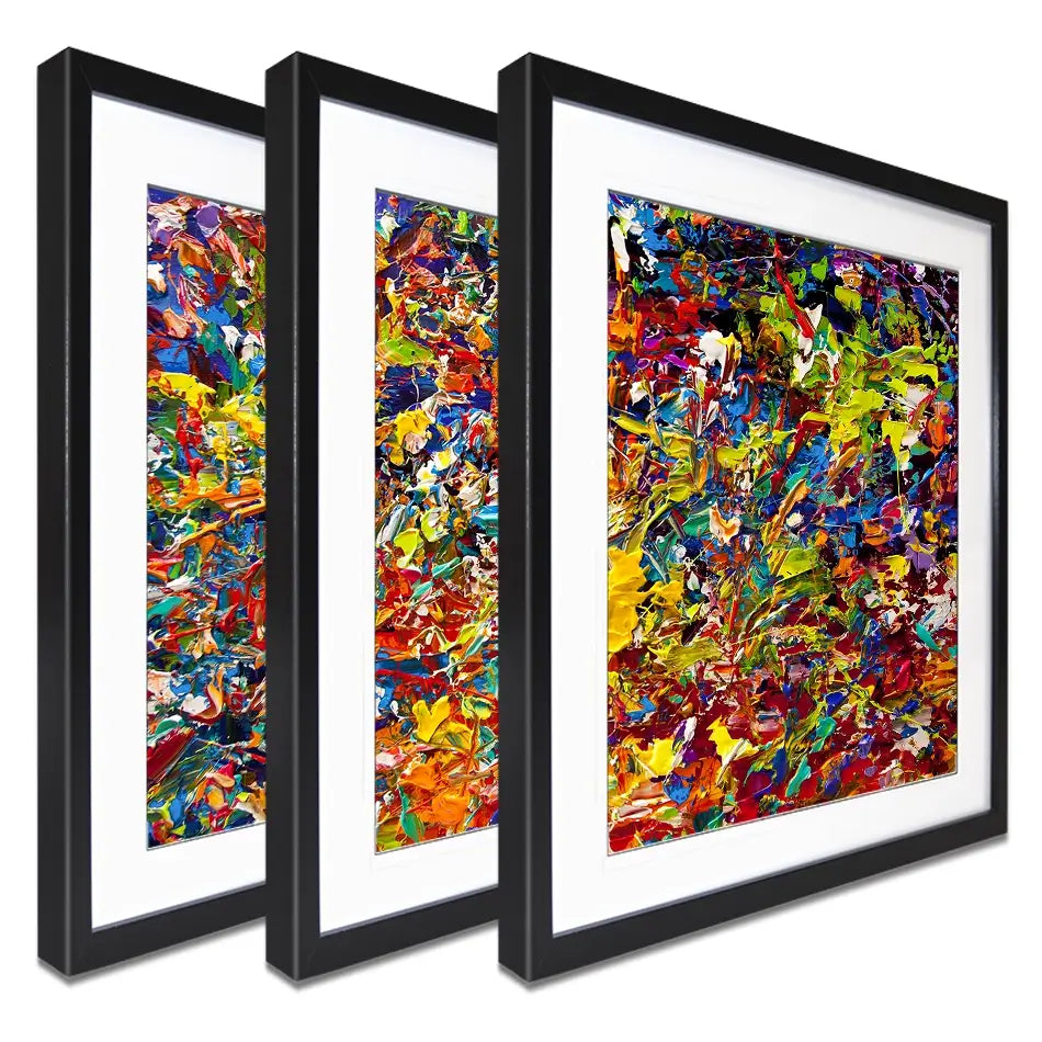 20 Million Things To Do Framed Art Print Trio