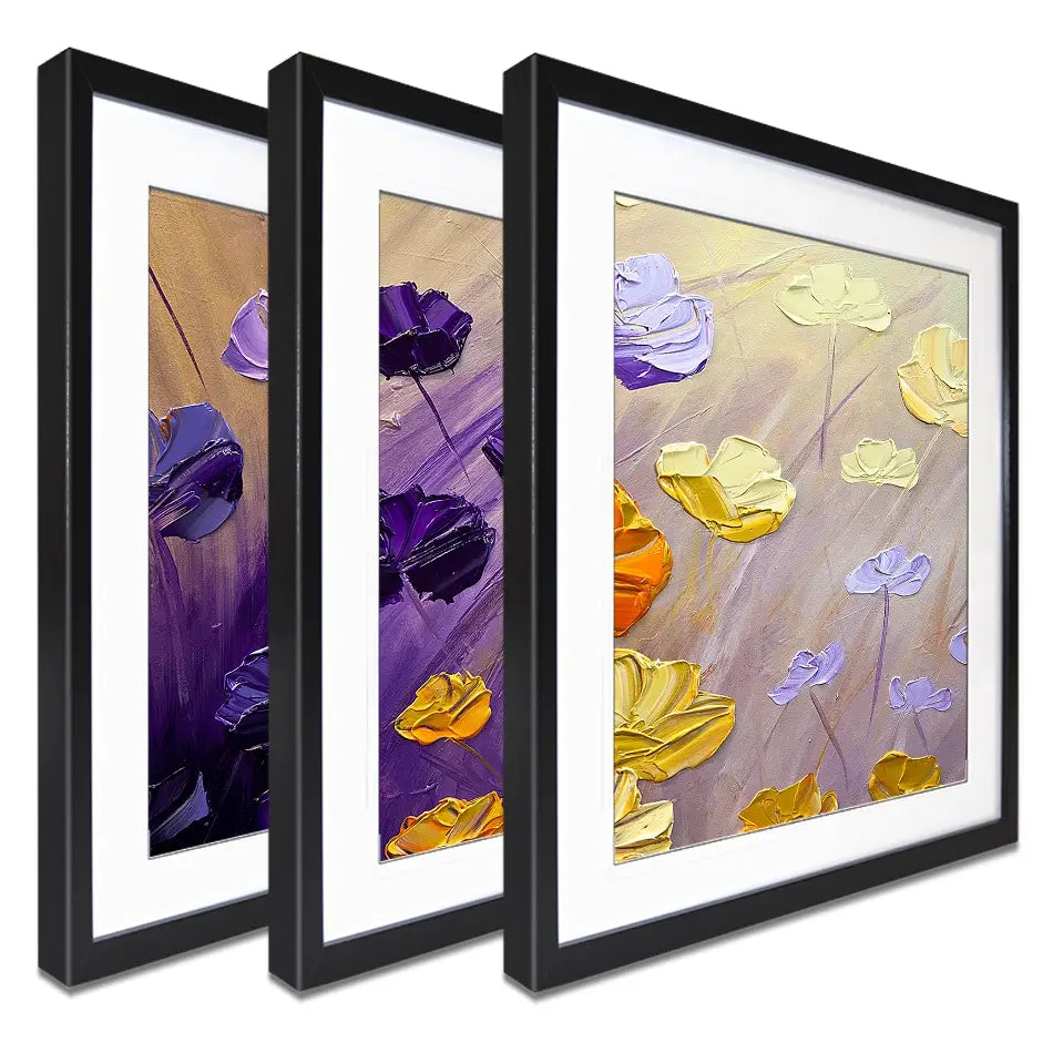 The Garden Framed Art Print Trio