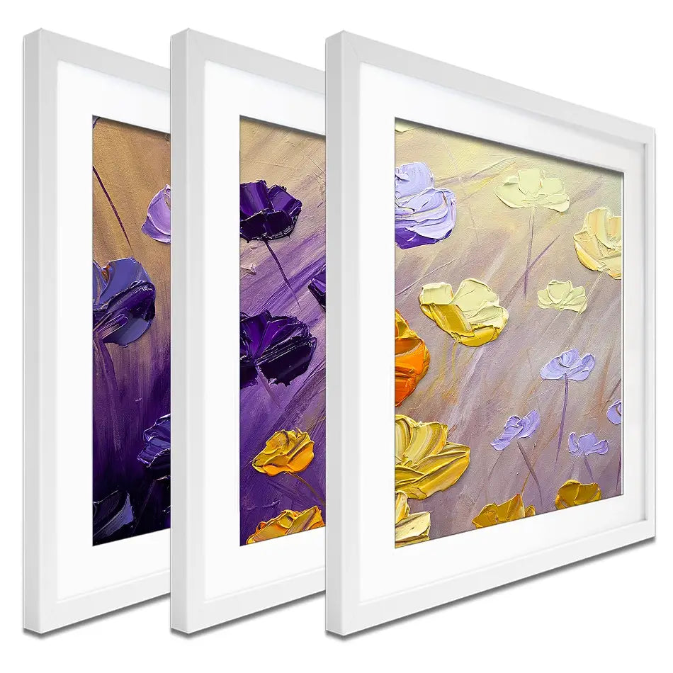 The Garden Framed Art Print Trio