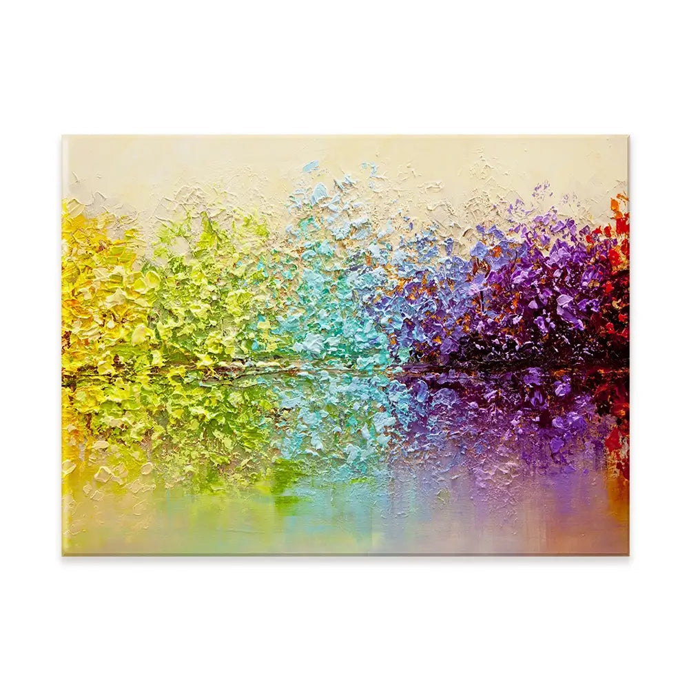 Rainbow Secret Garden Canvas Print