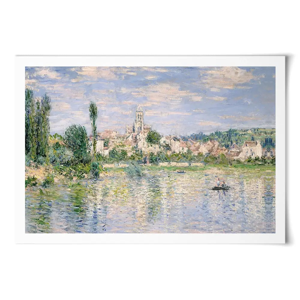 Vetheuil In Summer Art Print