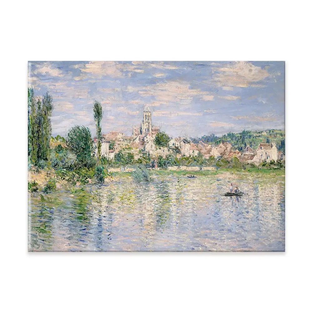 Vetheuil In Summer Canvas Print