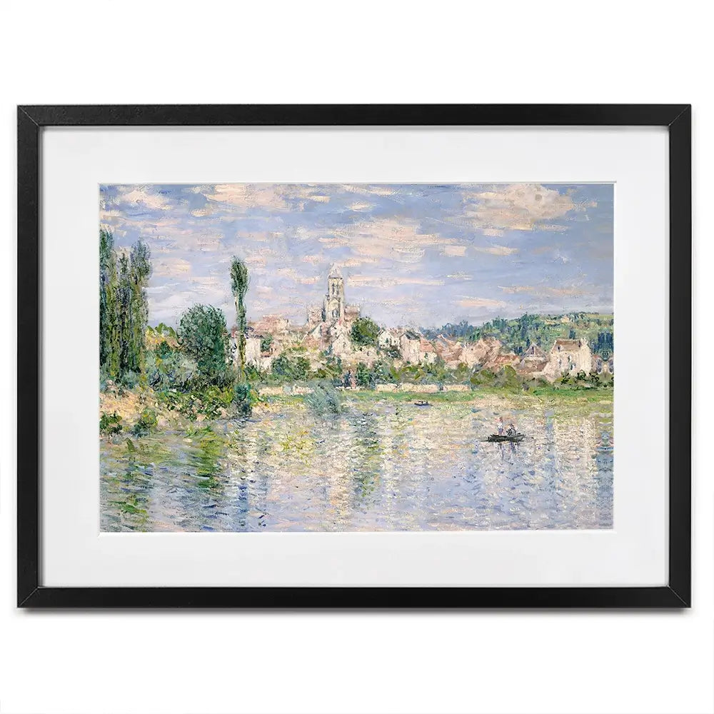 Vetheuil In Summer Framed Art Print