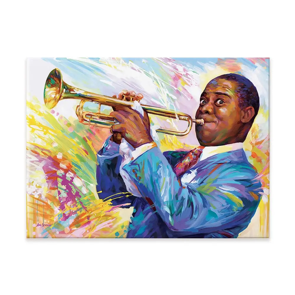 Louis Armstrong Canvas Print