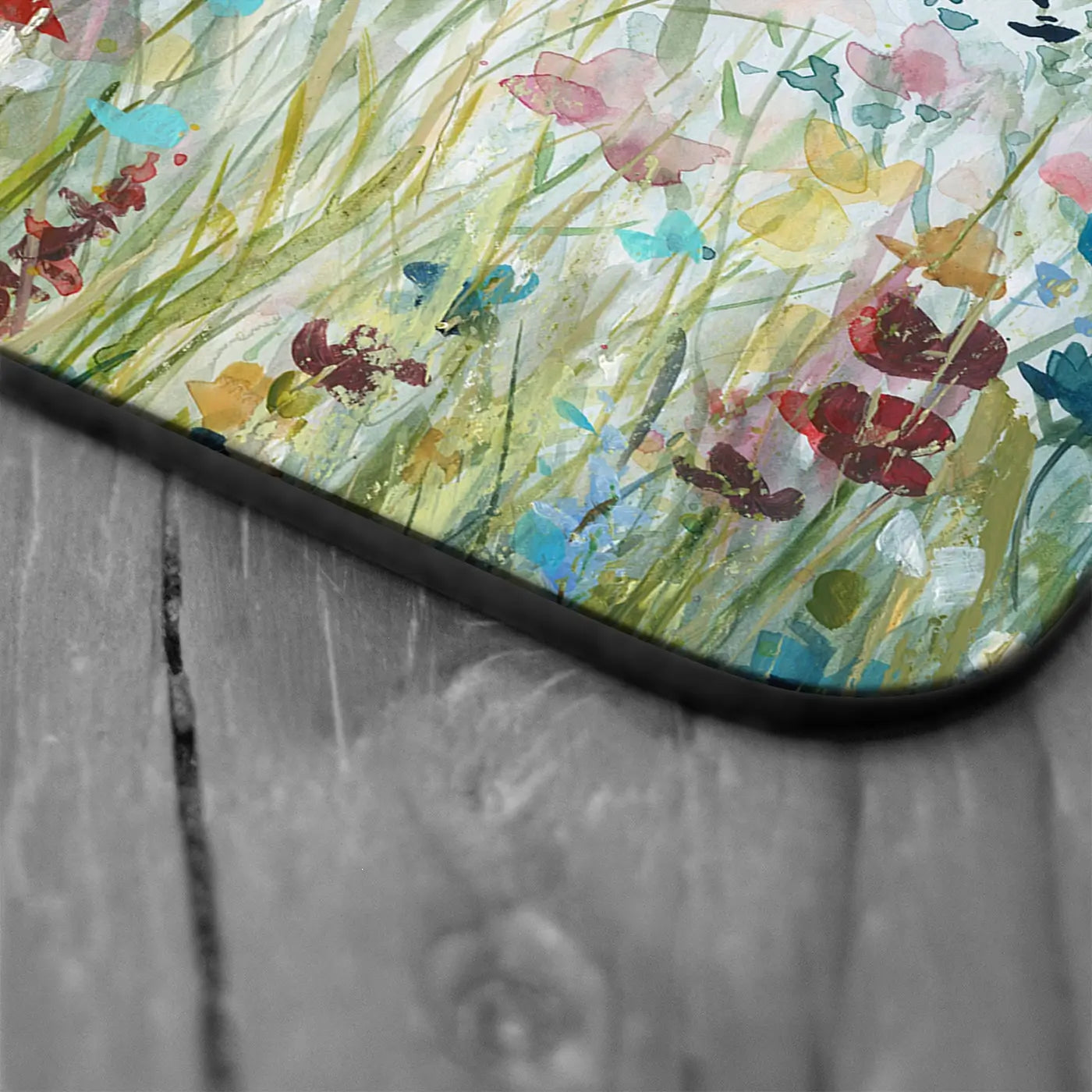 Watercolour Wildflower Meadow Coaster Set