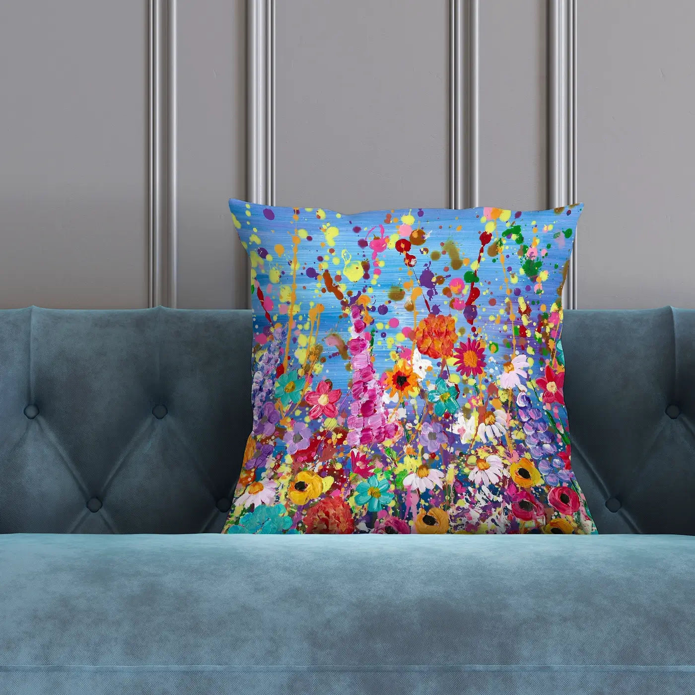 Floral Eruption Cushion