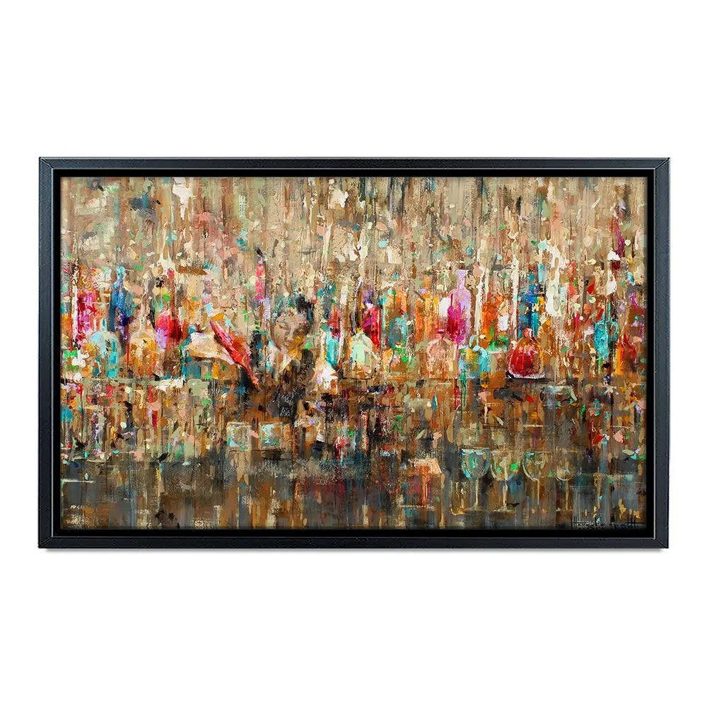 Cocktail Bar Canvas Print