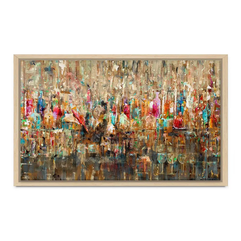 Cocktail Bar Canvas Print