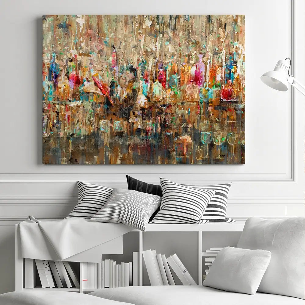 Cocktail Bar Canvas Print