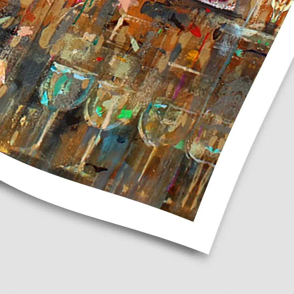 Cocktail Bar Art Print