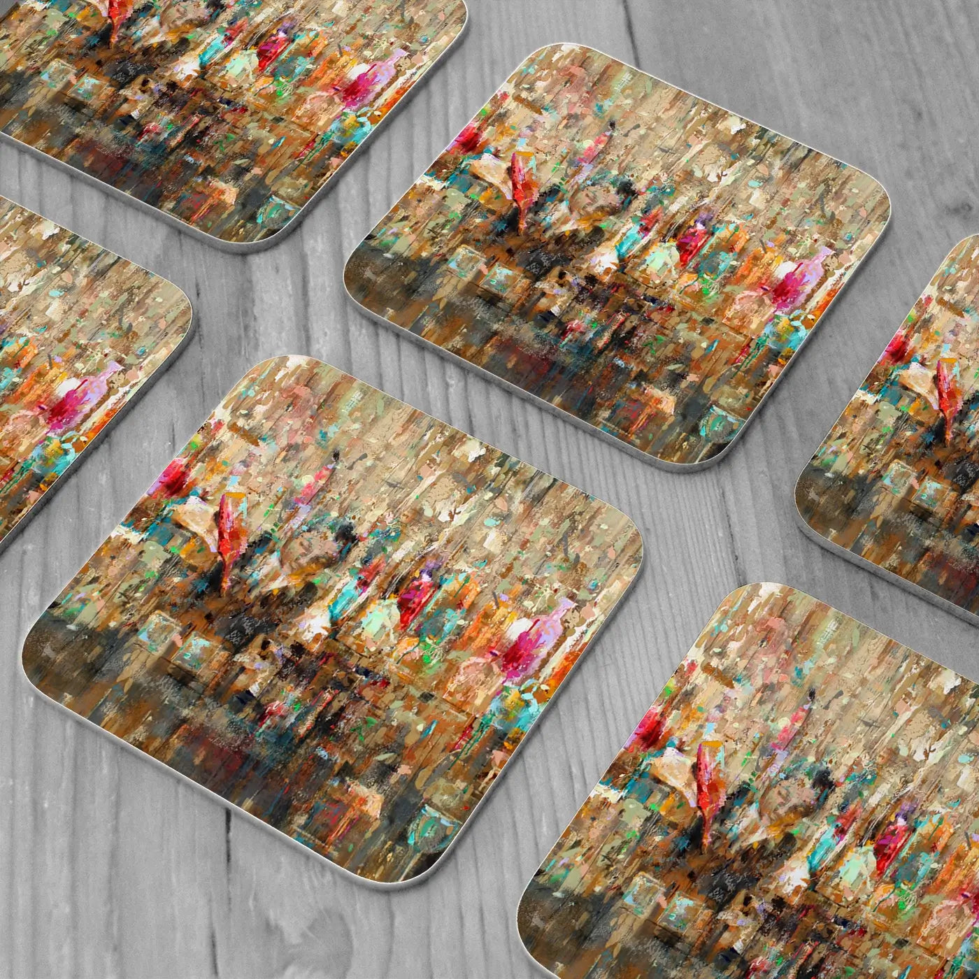 Cocktail Bar Coaster Set