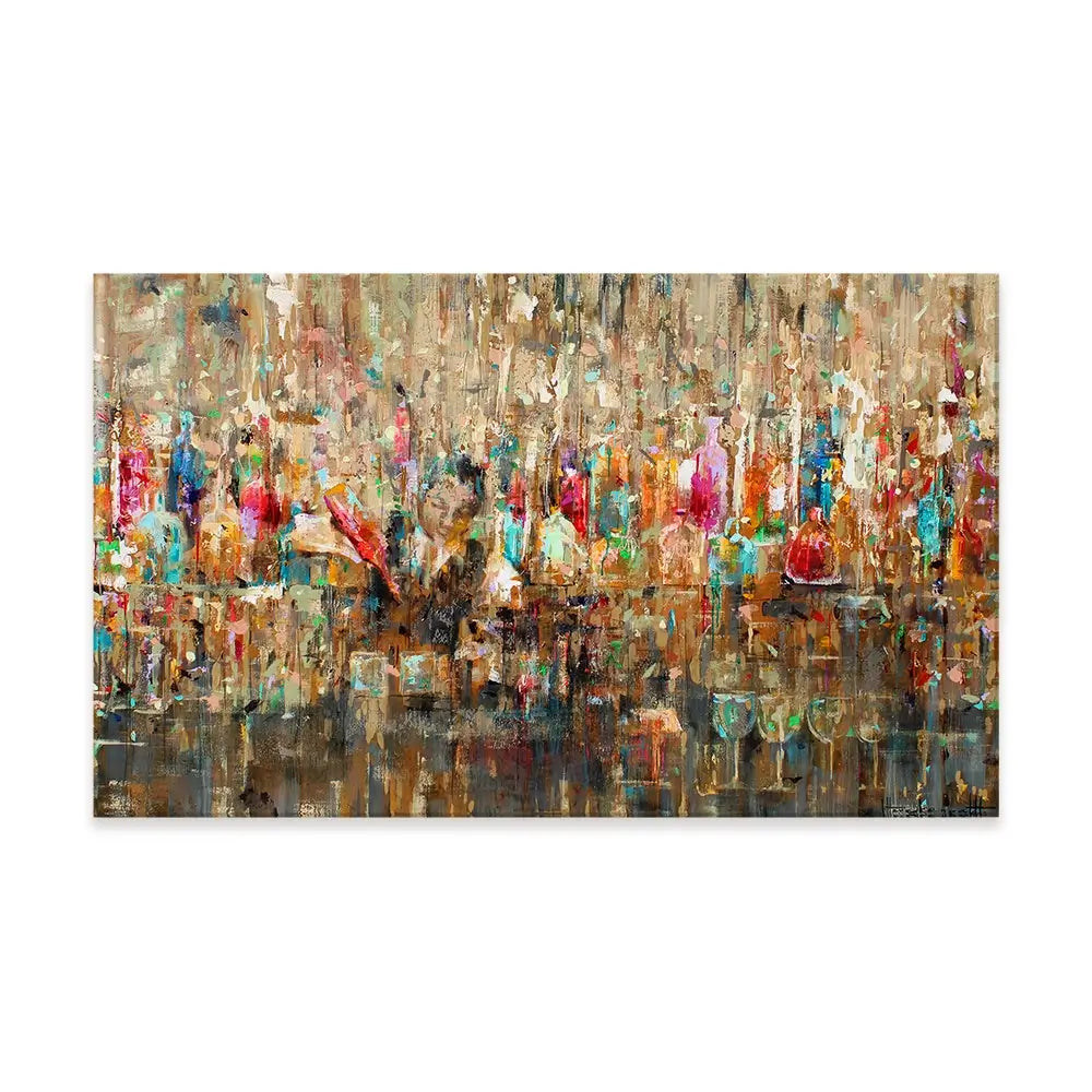 Cocktail Bar Canvas Print