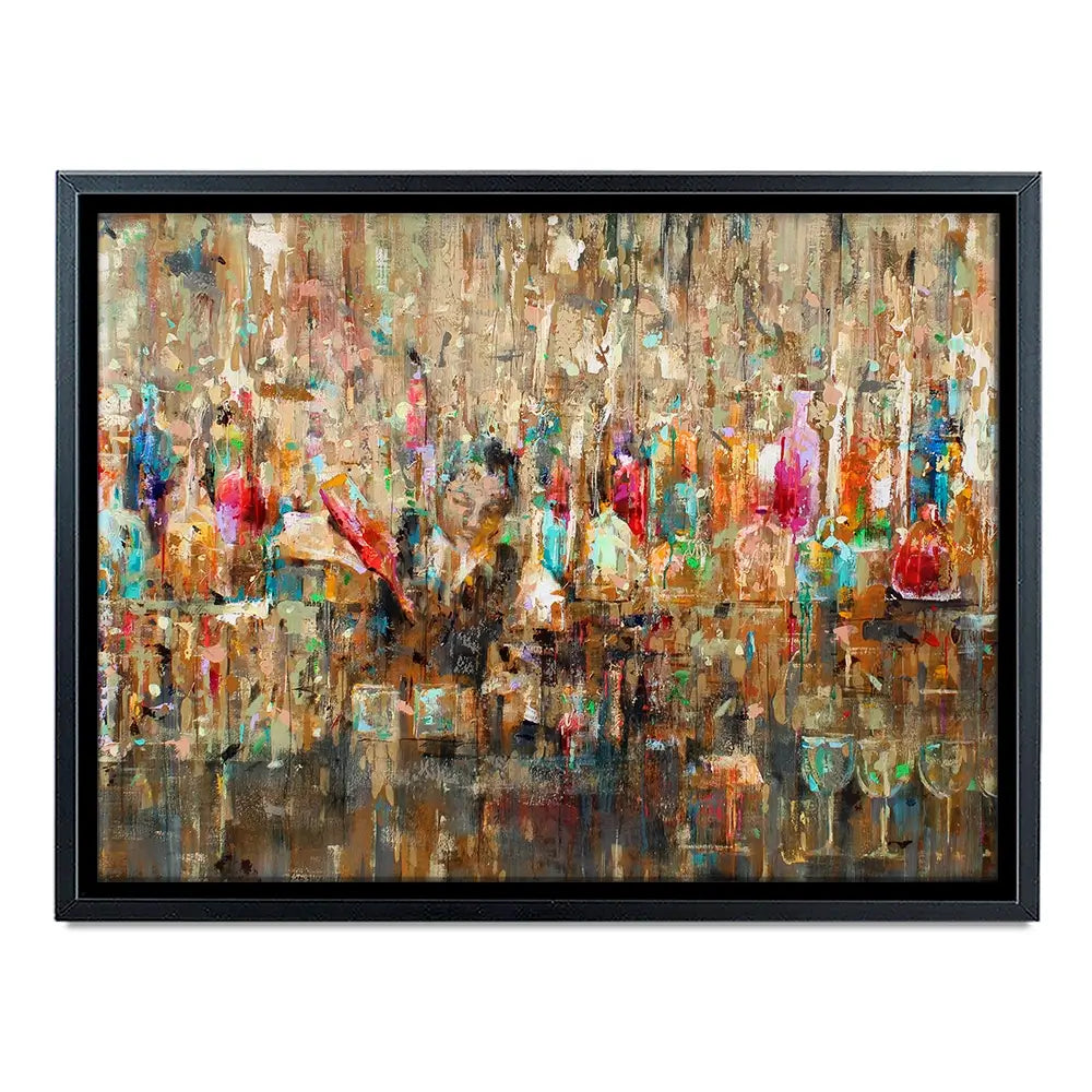 Cocktail Bar Canvas Print