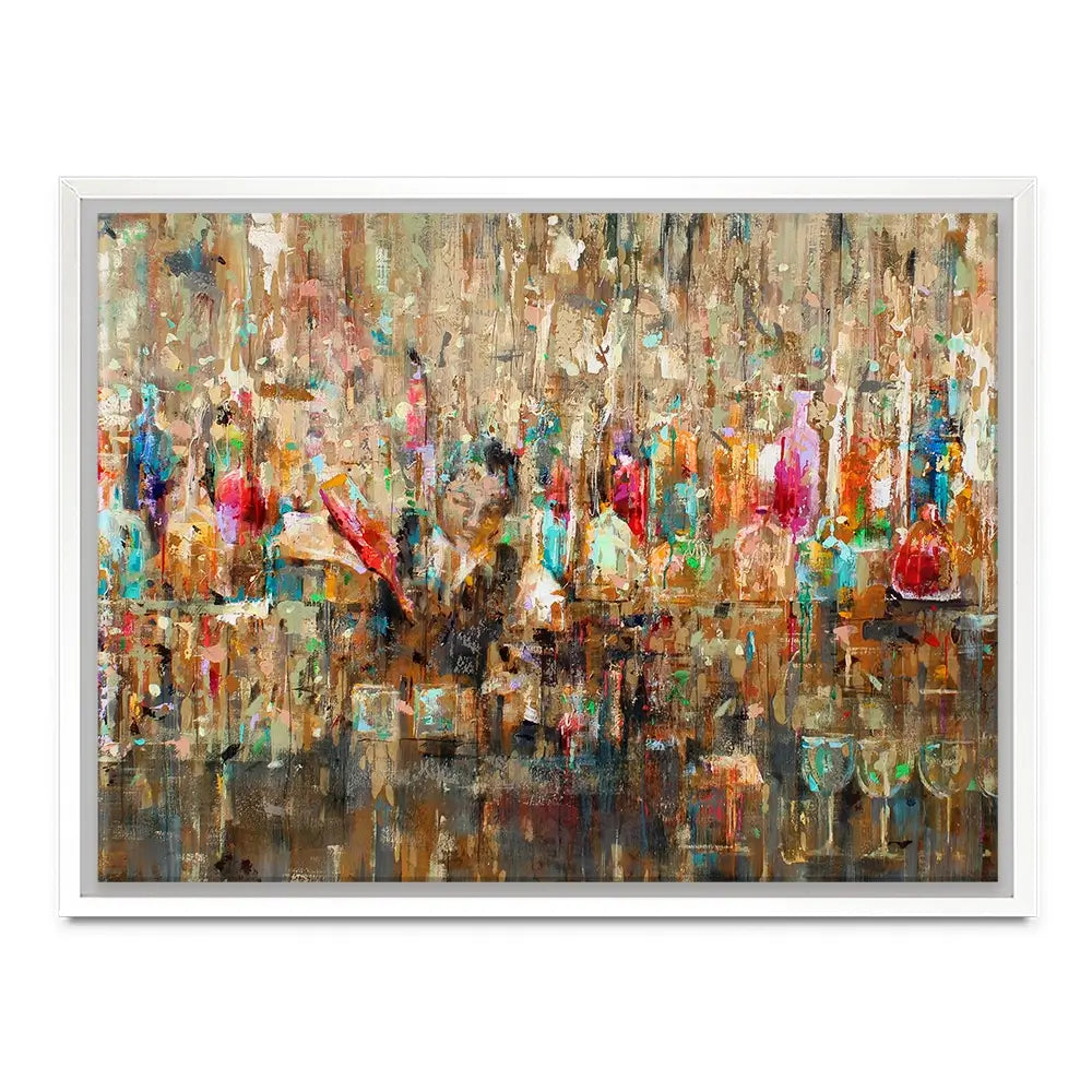 Cocktail Bar Canvas Print