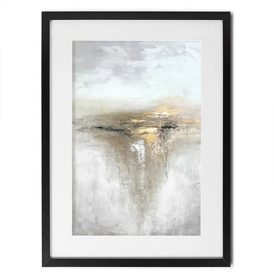 A Simple Abstract Framed Art Print