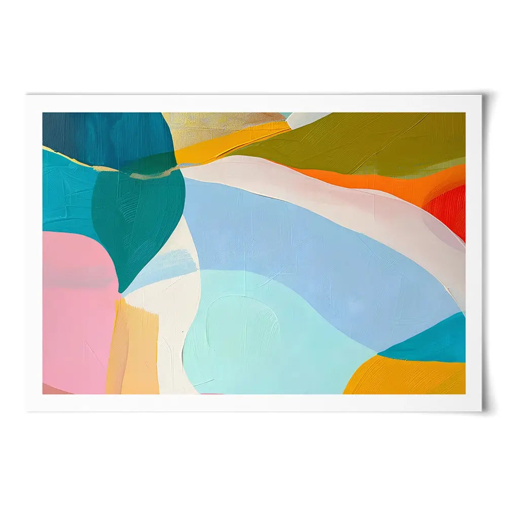 Colours Of Mallorca Art Print