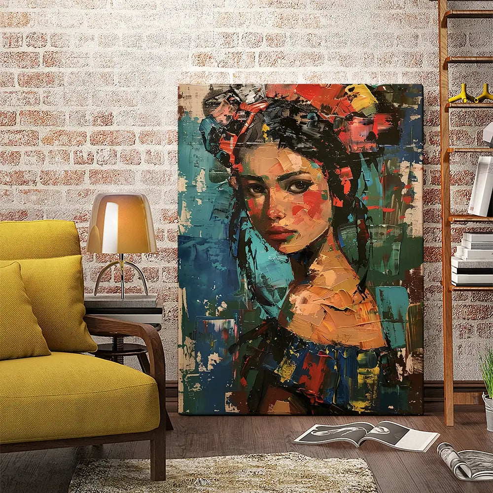 Ukranian Girl Canvas Print