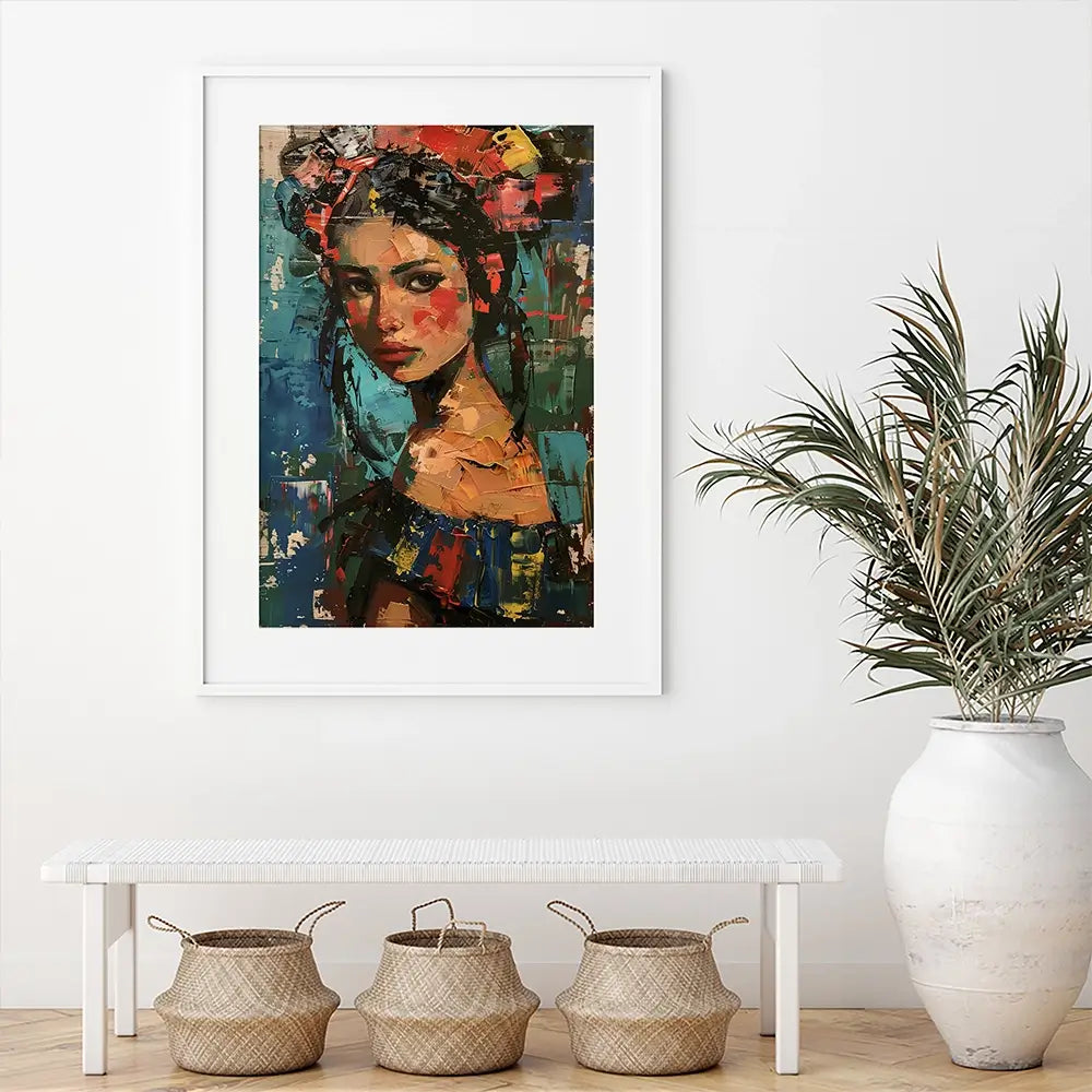 Ukranian Girl Framed Art Print