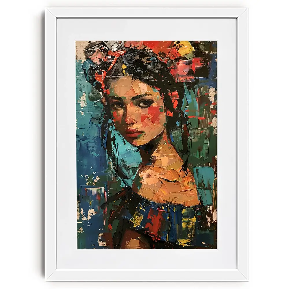 Ukranian Girl Framed Art Print