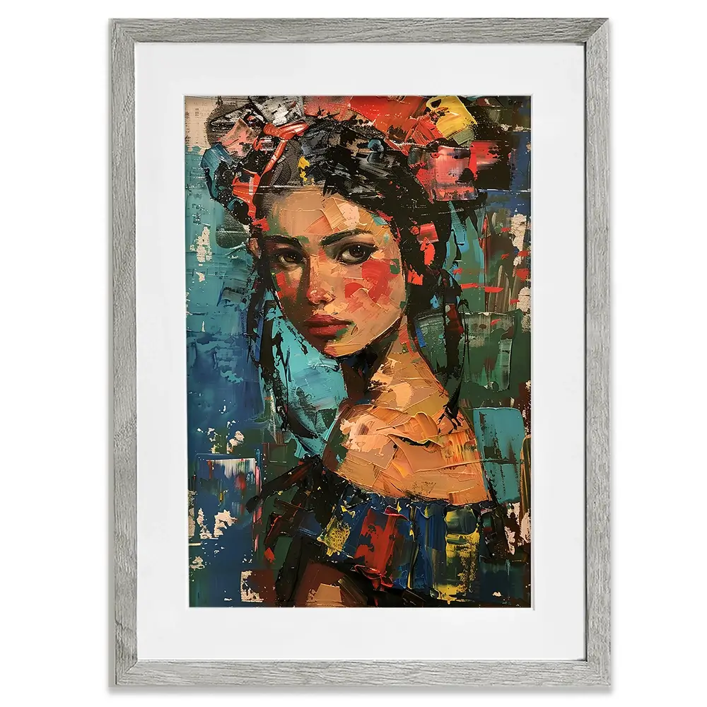 Ukranian Girl Framed Art Print