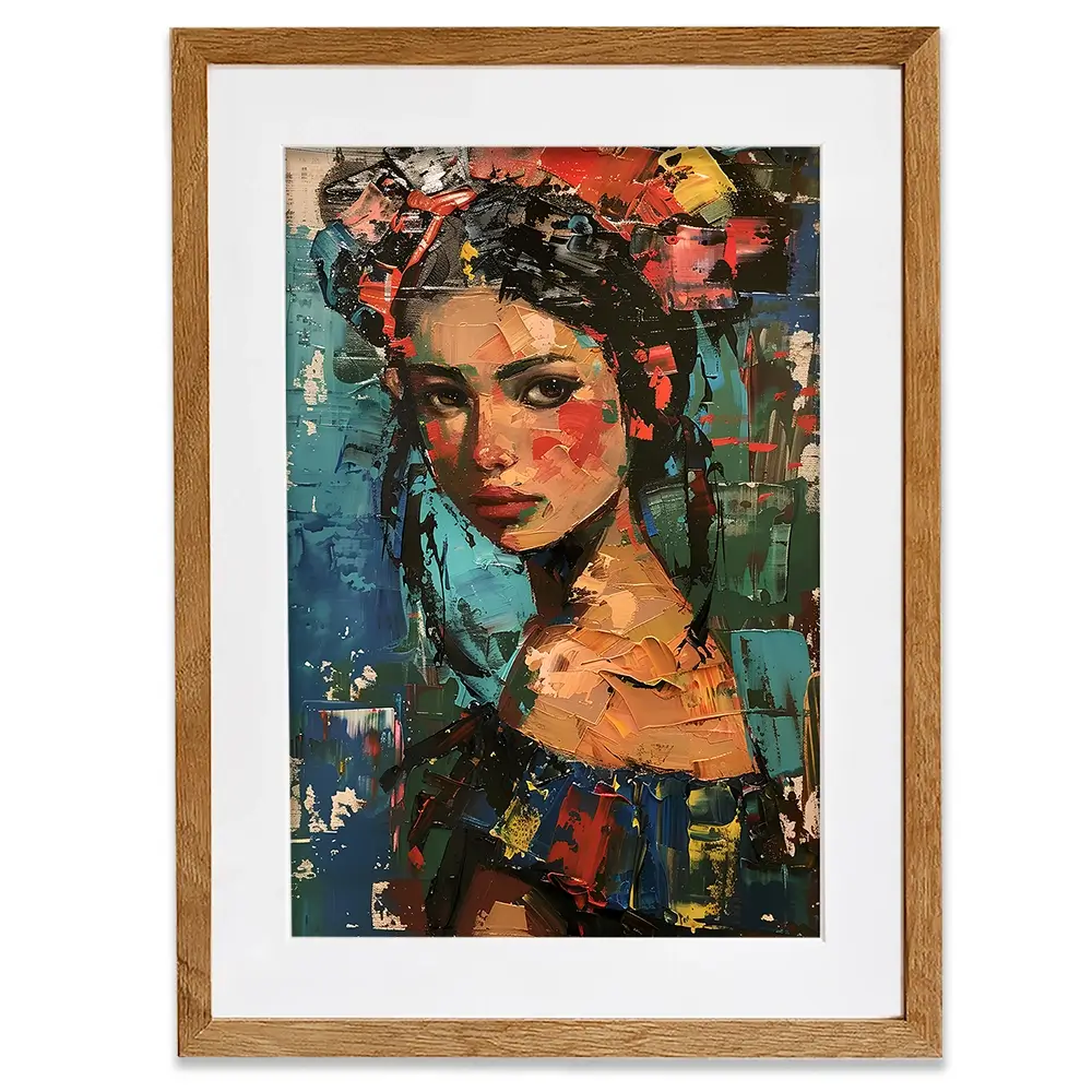 Ukranian Girl Framed Art Print