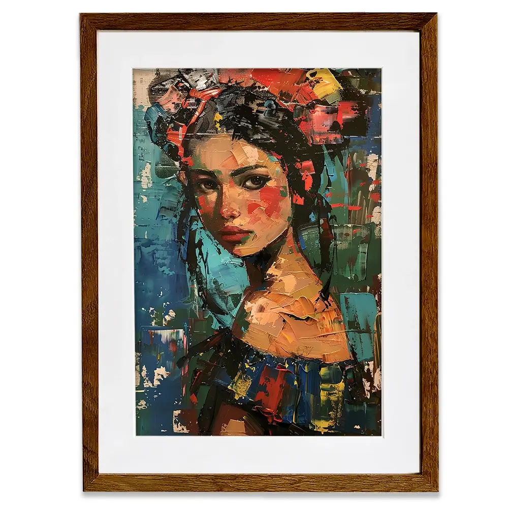 Ukranian Girl Framed Art Print