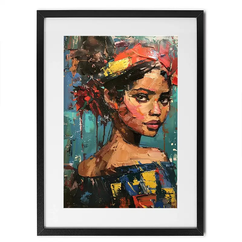 Woman Framed Art Print