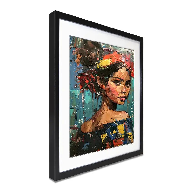 Woman Framed Art Print