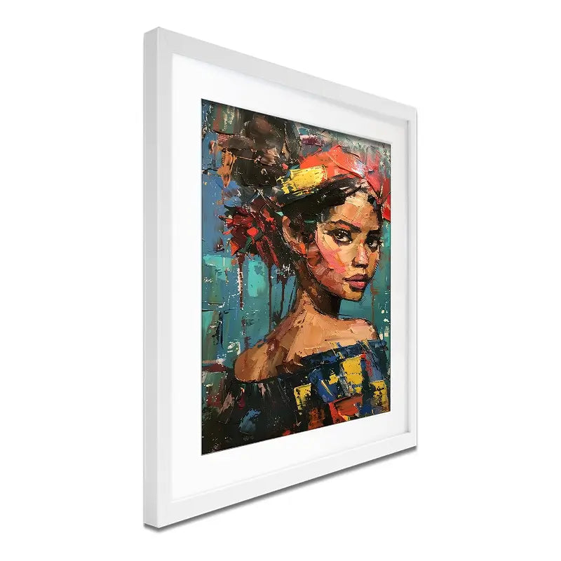 Woman Framed Art Print