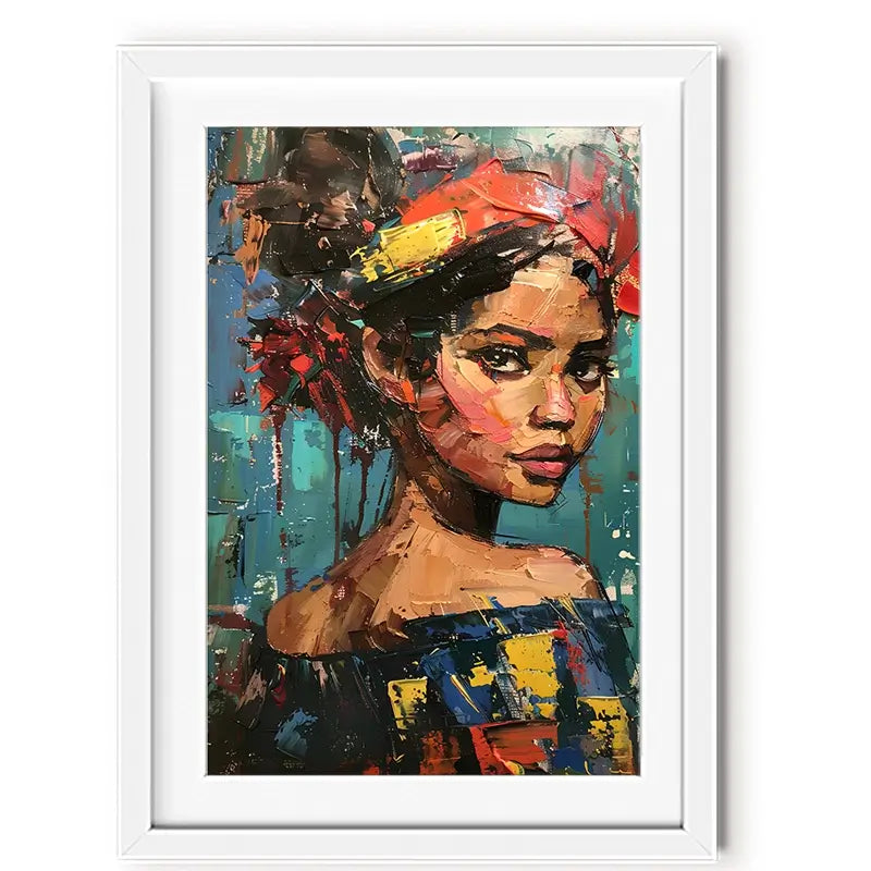 Woman Framed Art Print