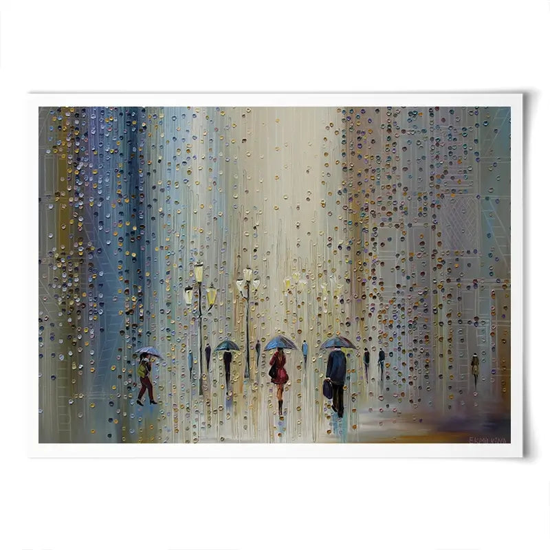 Under A Rainy Sky Art Print