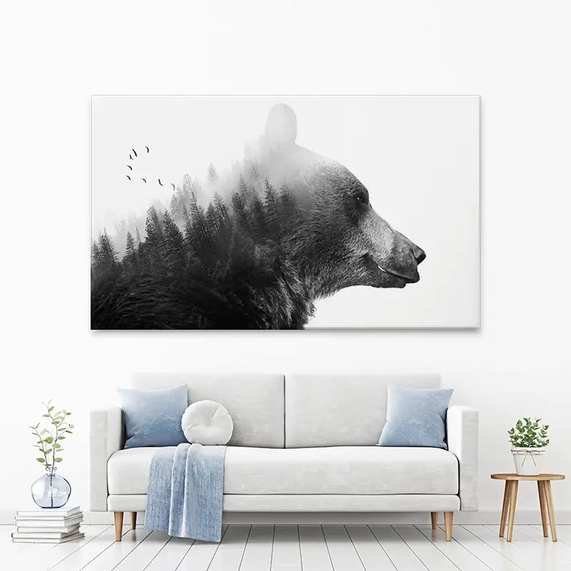 Big Bear Canvas Print