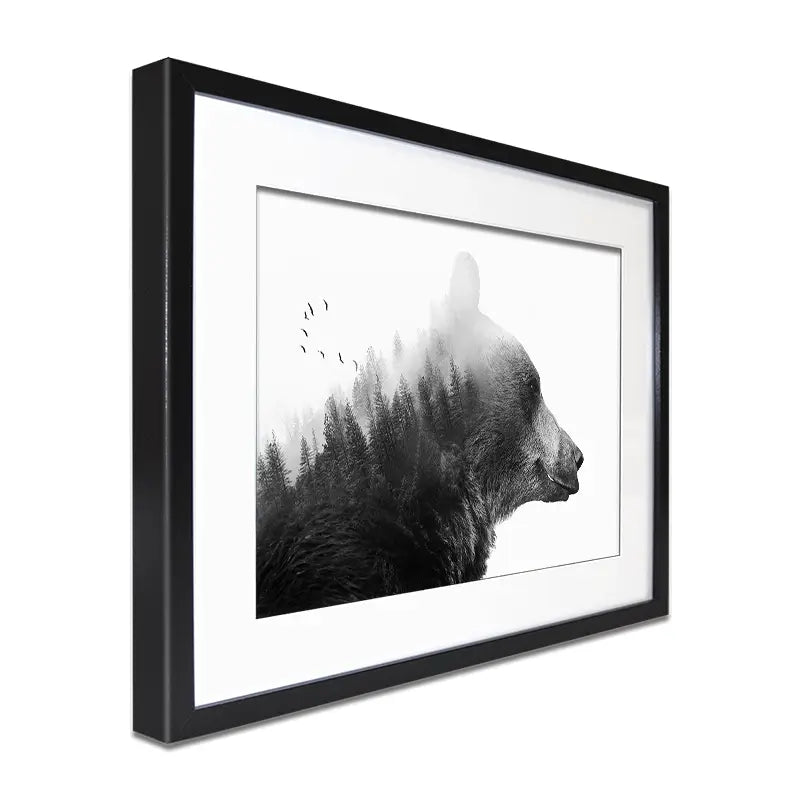 Big Bear Framed Art Print