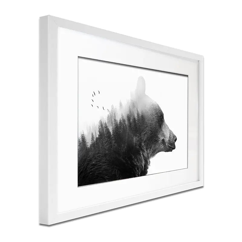 Big Bear Framed Art Print