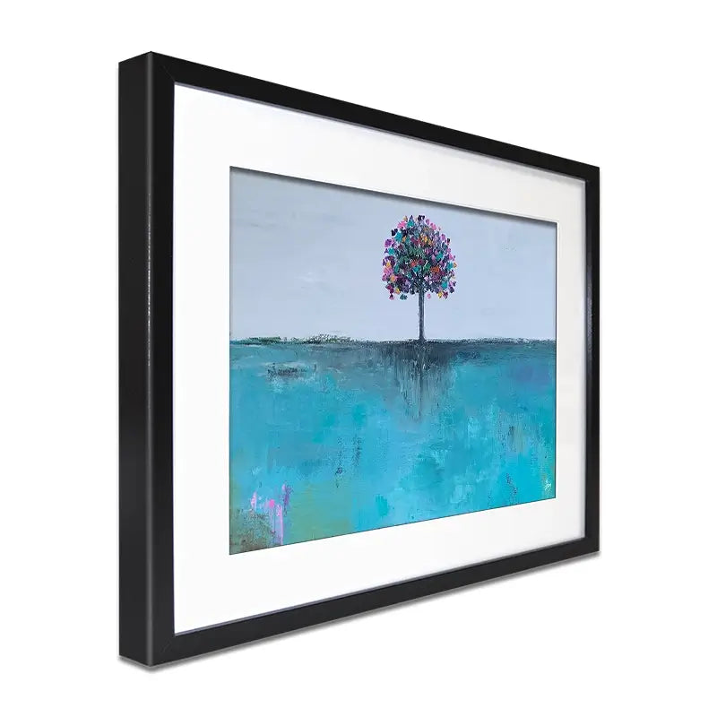 The Butterfly Tree Framed Art Print