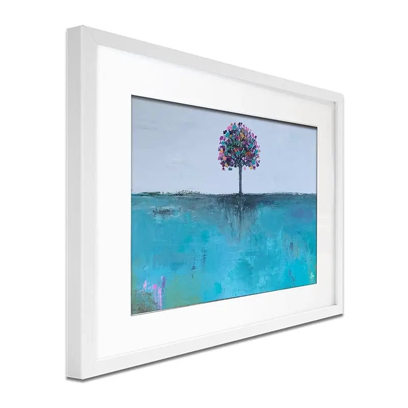 The Butterfly Tree Framed Art Print