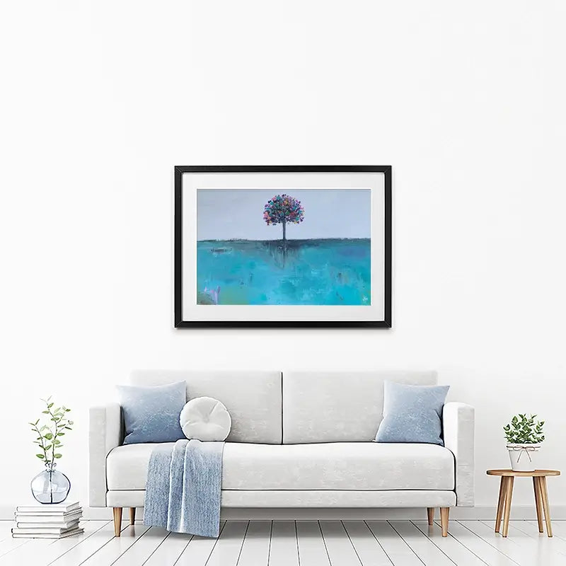 The Butterfly Tree Framed Art Print