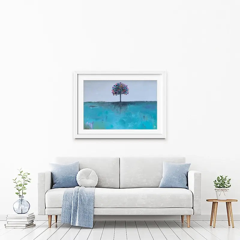 The Butterfly Tree Framed Art Print