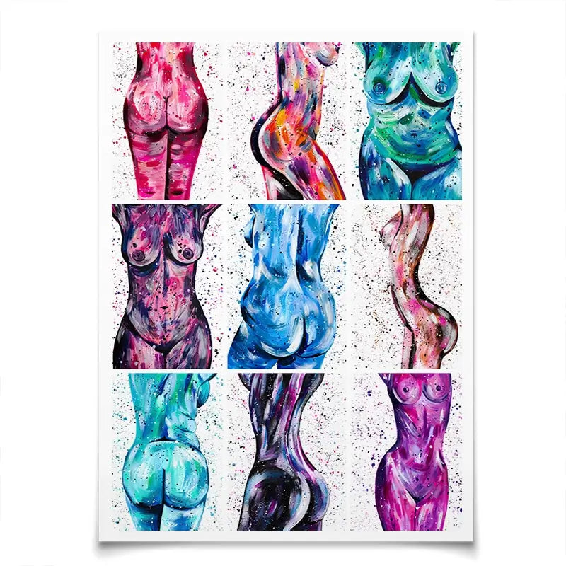 All Bodies Are Beautiful Art Print