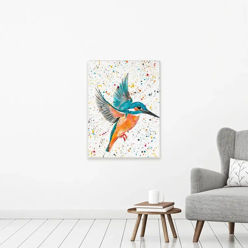 Kingfisher King Canvas Print