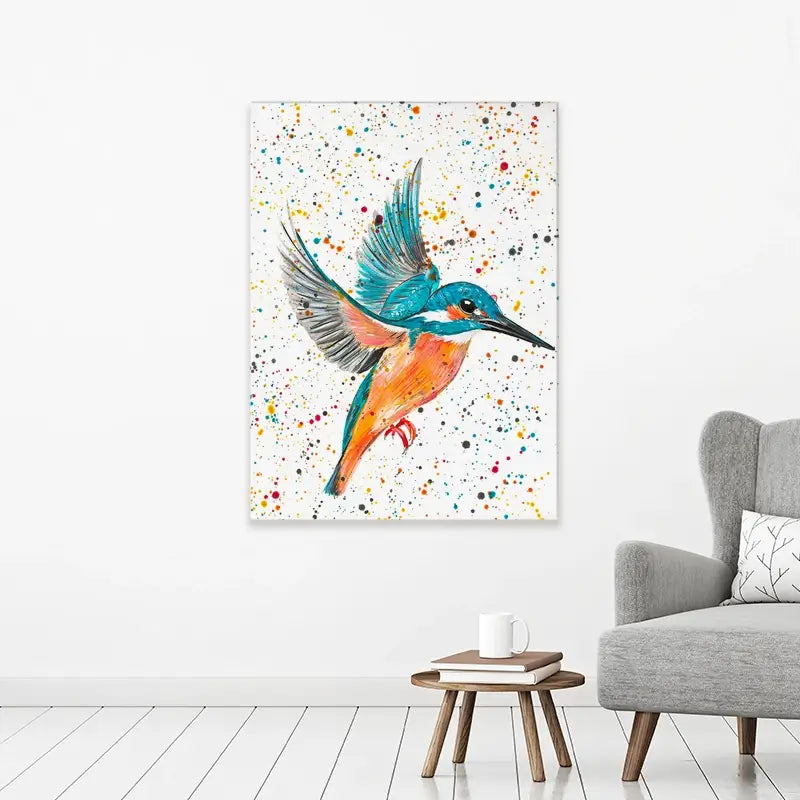 Kingfisher King Canvas Print