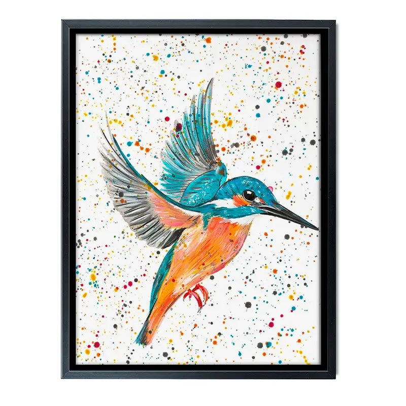 Kingfisher King Canvas Print